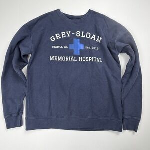 Grey's Anatomy Grey-Sloan Memorial Hospital Sweatshirt  Size M Women's